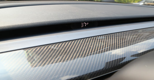 Diskretes Head-Up-Display (HUD) für Model 3/Y - Geschwindigkeitsanzeige im Sichtfeld