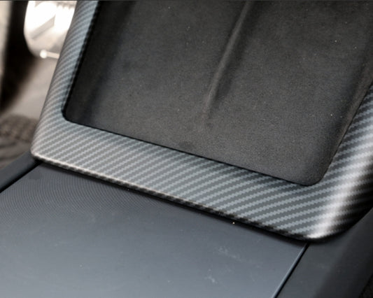 Wireless Charging Abdeckung in Matt-Carbon für M3 Highland / MY Juniper