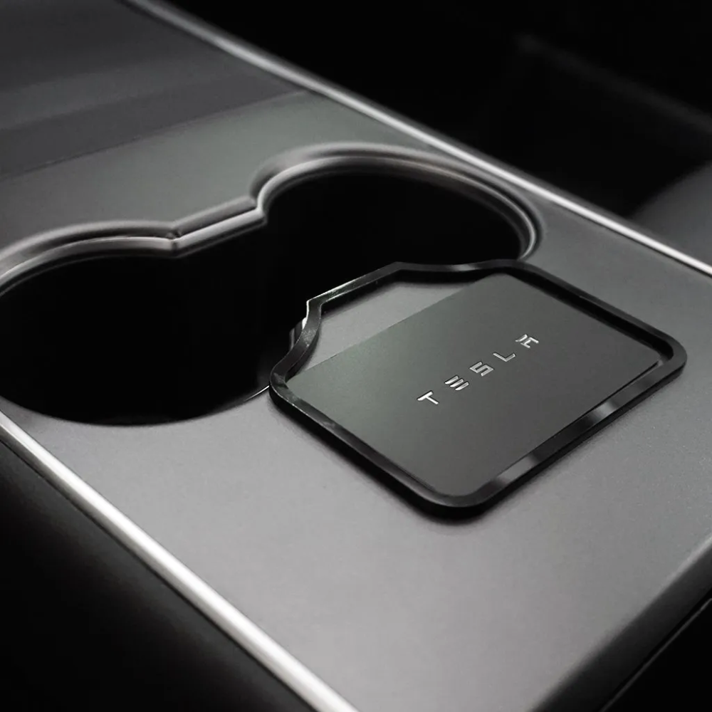 Tesla Key Card Halterung für die Mittelkonsole