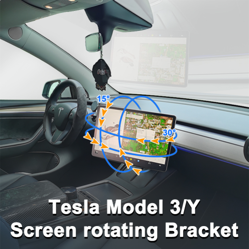 Schwenkbare Display-Halterung für Model 3 / Y - 4D Mount Kit
