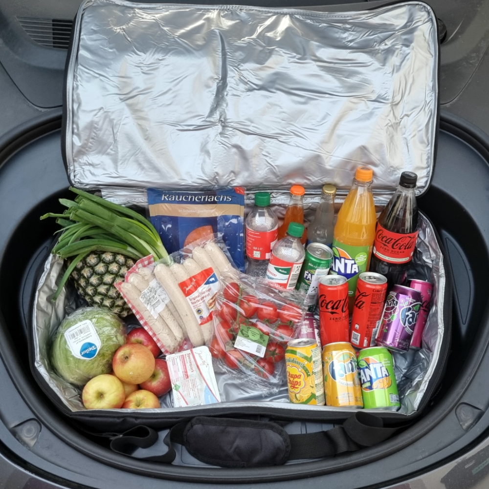 Kühltasche für den Frunk - halte deine Lebensmittel Kühl